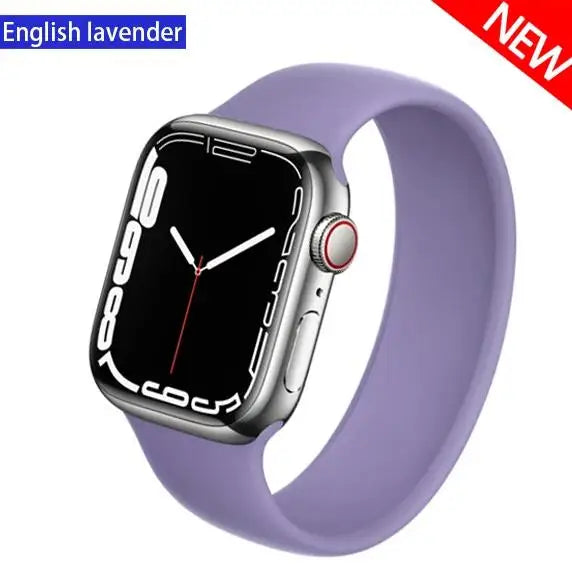 Solo Loop silicone for apple Watch Bands 40mm 44mm 45 41 49mm 42mm 46mm 38 bracelet iwatch series 11 10 9 8 7 6 se3 ultra2 strap
