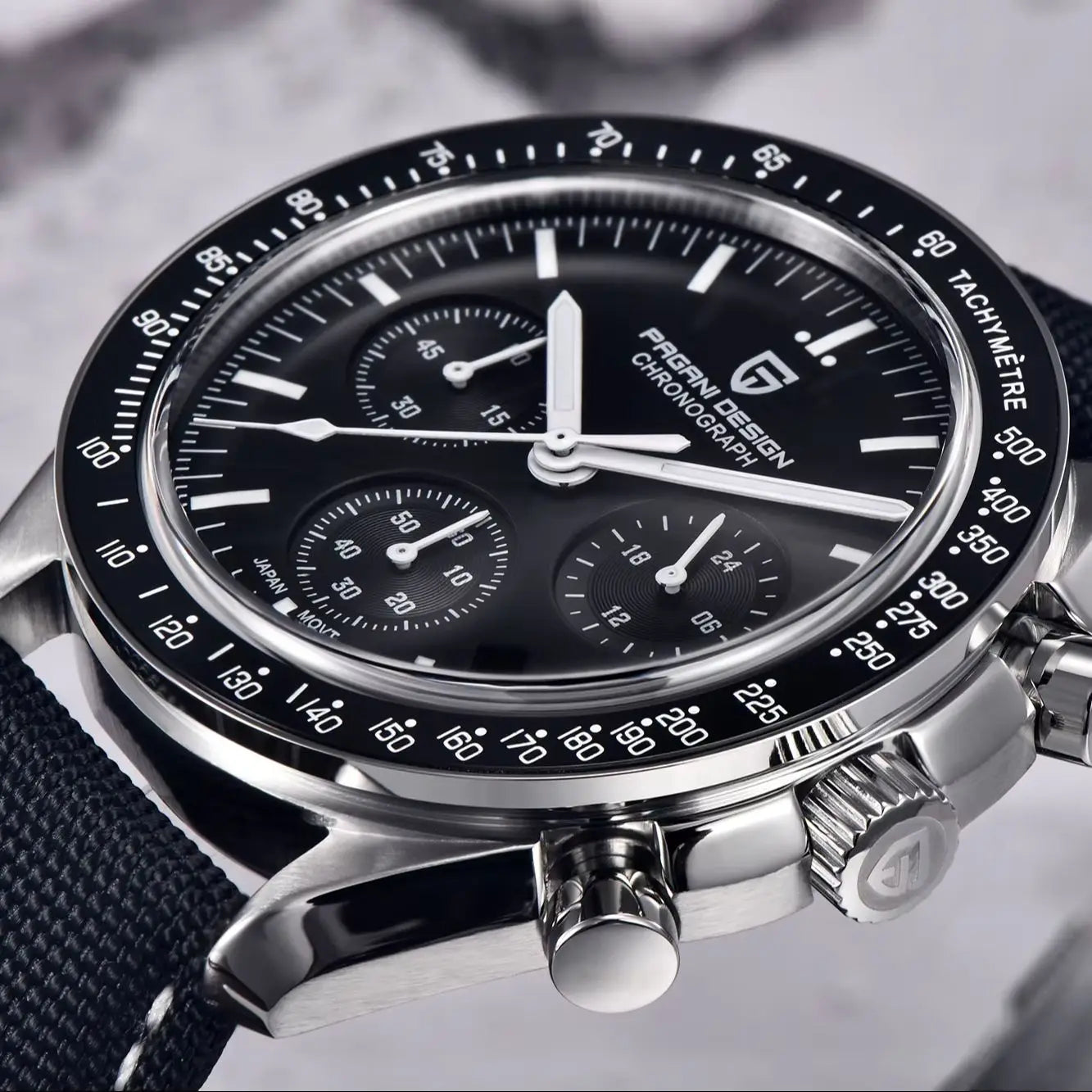 PAGANI DESIGN 2026 Nouvelles Montres Homme Montre de Luxe à Quartz Pour Homme Chronographe Rapide à Date Automatique Bracelet Saphir AR