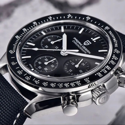 PAGANI DESIGN 2026 Nouvelles Montres Homme Montre de Luxe à Quartz Pour Homme Chronographe Rapide à Date Automatique Bracelet Saphir AR