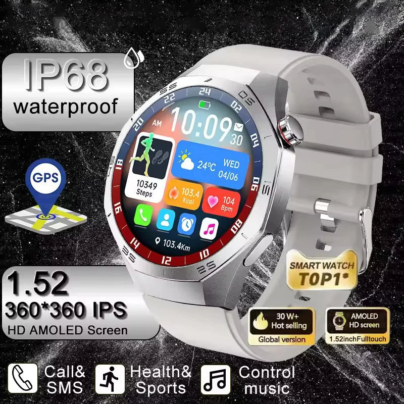 Original GT5PRO Smart Watch 5 Pro for Men Women New Technology GPS SmartWatch NFC Amolded Screen Waterproof Sport Business Watch