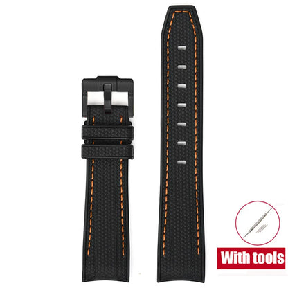 Bracelet de montre en caoutchouc pour Swatch X Omega Joint MoonSwatch étanche Sport 20mm Bracelet de montre en silicone incurvé pour hommes et femmes