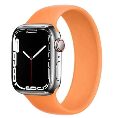 Solo Loop silicone for apple Watch Bands 40mm 44mm 45 41 49mm 42mm 46mm 38 bracelet iwatch series 11 10 9 8 7 6 se3 ultra2 strap