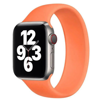 Solo Loop silicone for apple Watch Bands 40mm 44mm 45 41 49mm 42mm 46mm 38 bracelet iwatch series 11 10 9 8 7 6 se3 ultra2 strap