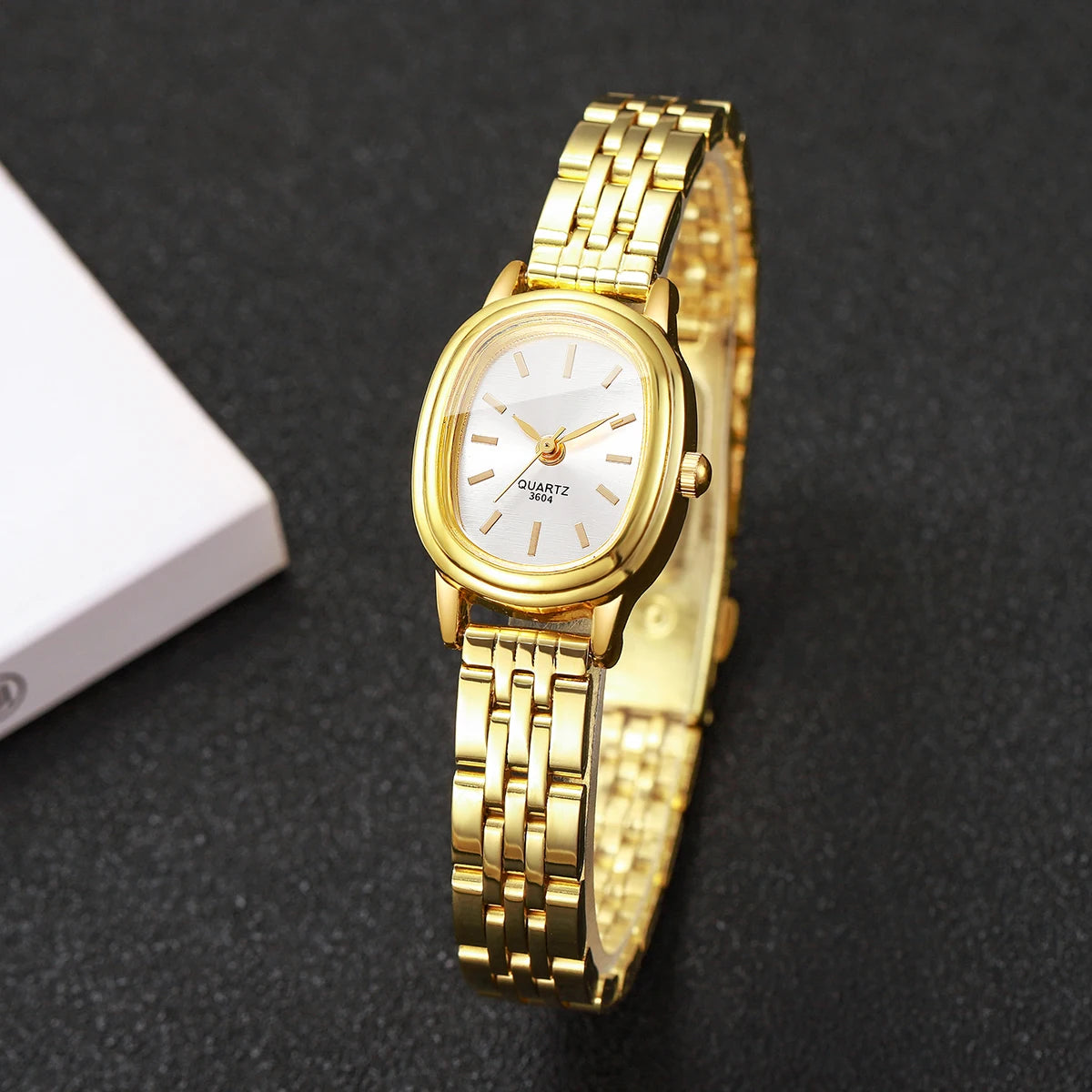 ChronoState Luna Oval Elegant Quartz Watch for Women