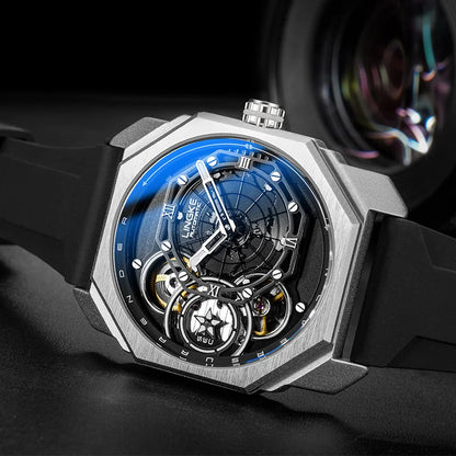 ChronoState Velocity Skeleton Luxury Sport Quartz Watch for Men