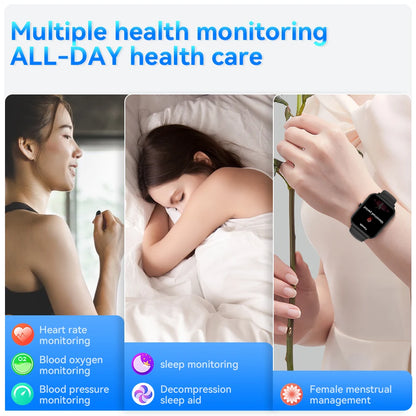 LIGE Montre intelligente GPS Suivi d'activité Appel Bluetooth Moniteur de santé 24h Sport Fitness Étanche Vente flash Bracelet femme