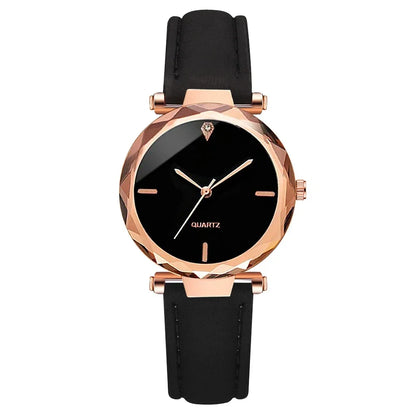 2PCS Set Luxury Watch Women Bracelet  Rhinestone Fashion Wristwatch Female Casual Ladies Watches Bracelet Set Clock