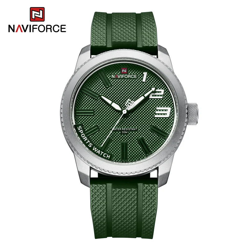 NAVIFORCE NF9202T Military Silicone Strap Watch