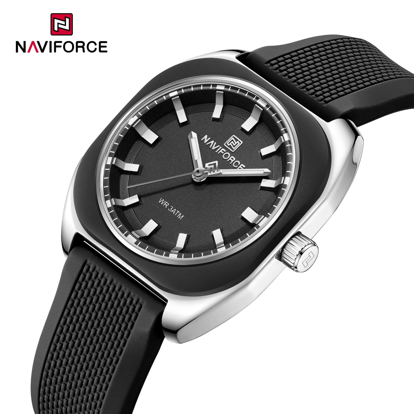 NAVIFORCE – Montre à quartz décontractée et élégante pour femme, bracelet en silicone, cadeau pour femme, montre-bracelet décontractée, Relogio Feminino