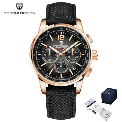 PAGANI DESIGN 2026 Nouvelles Montres Homme Luxe Mode Décontractée Quartz VK63 Étanche 100M Verre Saphir Acier Inoxydable