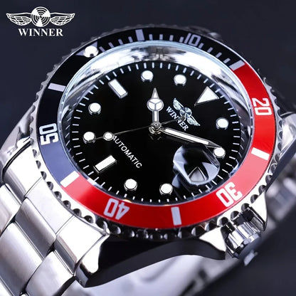 New Luxury Men's Watch, Business-Style Skeleton Automatic Mechanical Watch, Party Fashion Watch, High-Value Stylish Brand-Name Wristwatch, Fashionable and Exquisite Birthday Gift Watch