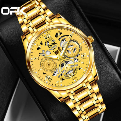 OPK8135 Steel Band Night Glow Watch