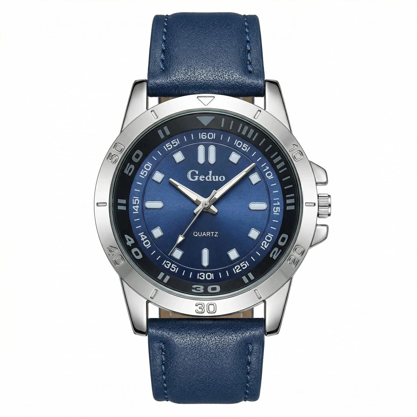 ChronoState 2026 Classic Leather – Montre décontractée à quartz pour hommes | Montre-bracelet analogique tendance