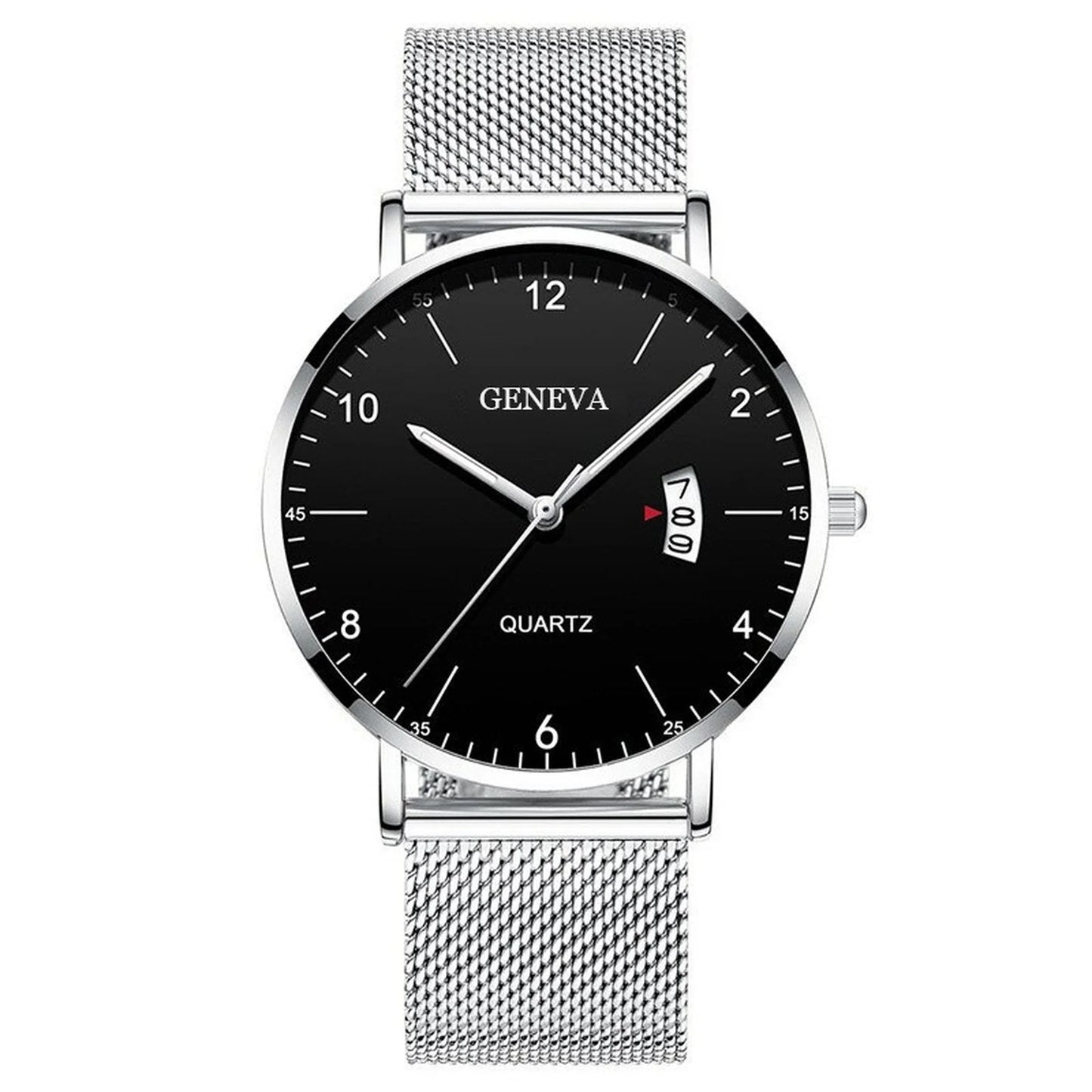 ChronoState Ultra Thin Mesh – Luxury Quartz Business Watch | Waterproof Steel Men’s Watch