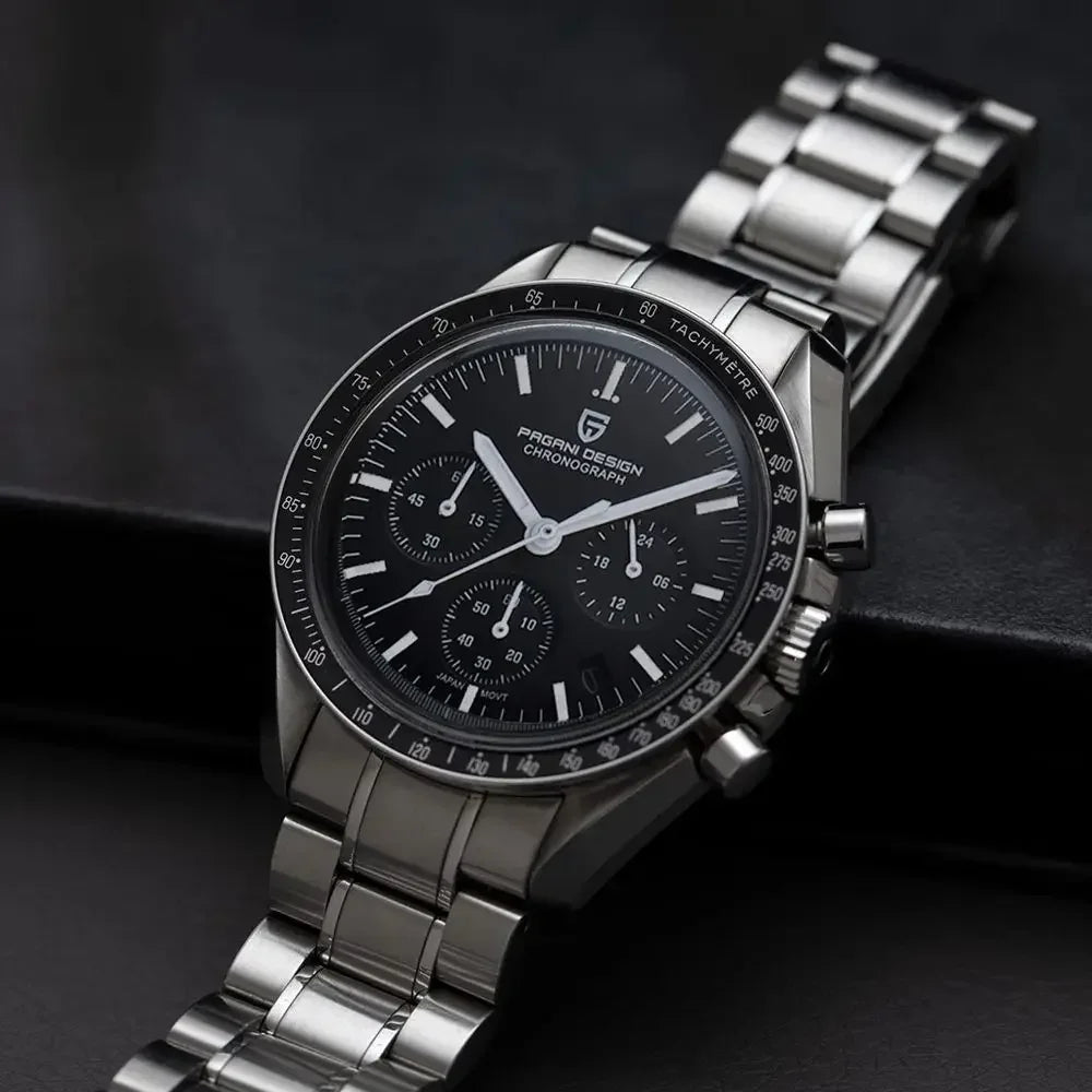 PAGANI DESIGN 2026 Nouvelles Montres Homme Montre de Luxe à Quartz Pour Homme Chronographe Rapide à Date Automatique Bracelet Saphir AR
