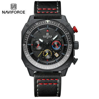 NAVIFORCE NF8057 Chronograph 24-Hour Date Display Watch