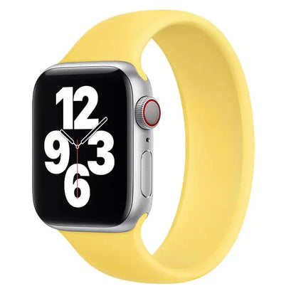 Solo Loop silicone for apple Watch Bands 40mm 44mm 45 41 49mm 42mm 46mm 38 bracelet iwatch series 11 10 9 8 7 6 se3 ultra2 strap