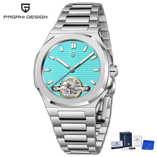 ChronoState Rose Imperium Skeleton Tourbillon Luxury Watch for Men