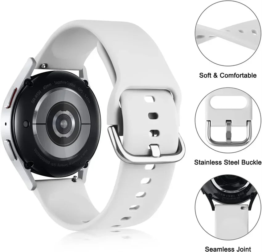 22mm Silicone Strap For Redmi Watch 5 lite Sport Band For Xiaomi Mi Watch 5 Active Accessories correa Bracelet smart Wristband