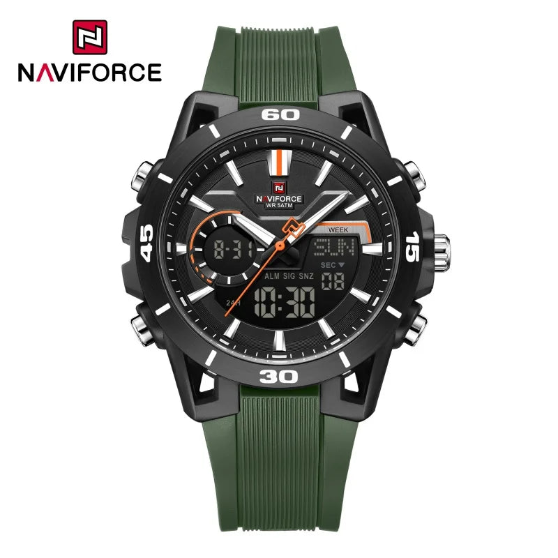 NAVIFORCE 2026 NF7135 Analog LCD Chronograph Watch