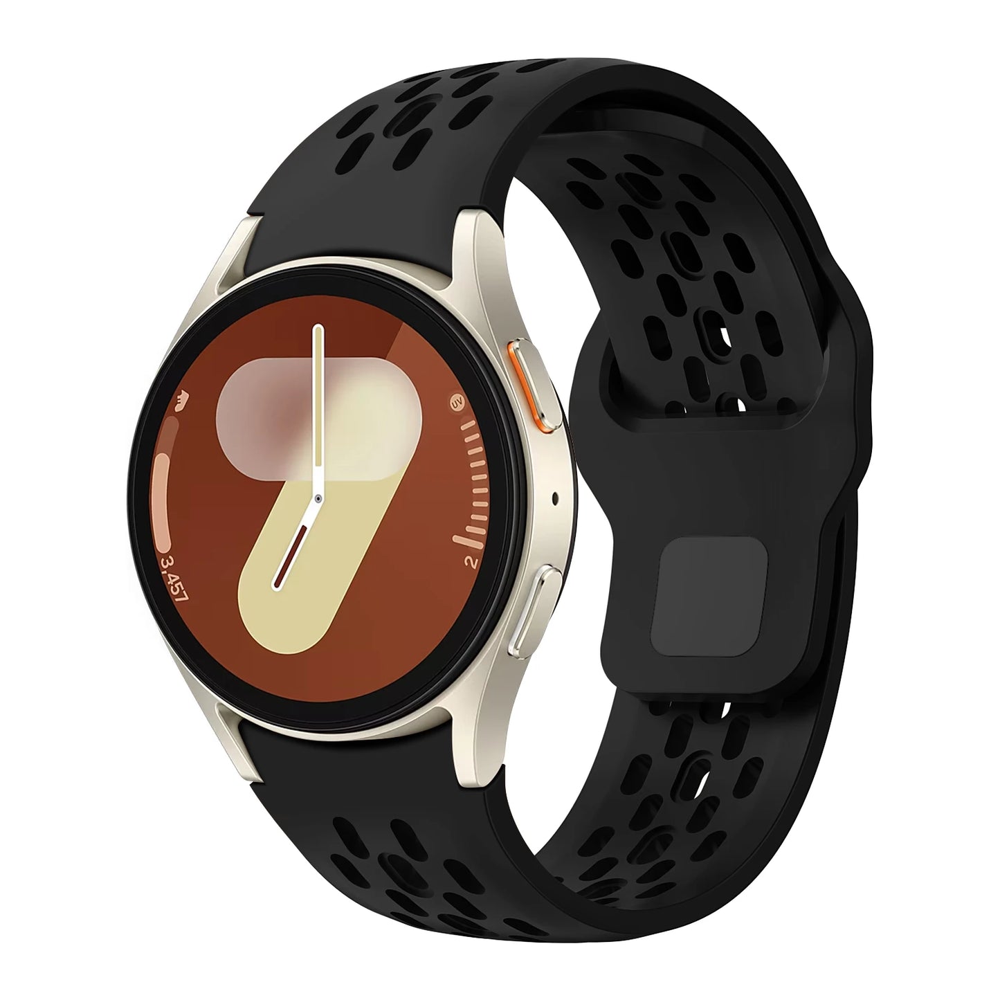 for Samsung Galaxy Watch 7 Strap 4/5/6/FE/classic/Pro 44mm 40mm wrist belt Silicone Sport correa Bracelet Galaxy Watch 7 Band