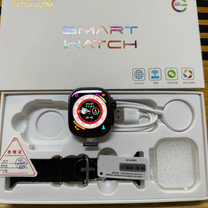 Montre intelligente S10 Ultra 3, écran incurvé AMOLED de 2,26 pouces, montre connectée pour hommes avec caméra rotative à 190°, GPS, Wi-Fi, boussole, Google Play Store