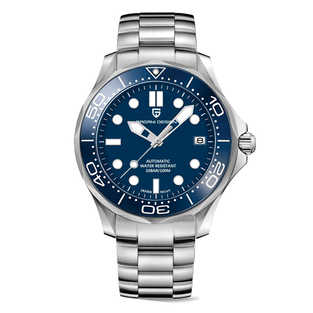 Montres PAGANI DESIGN pour hommes 2026 Nouvelle montre automatique de luxe rétro 007 pour hommes Montre-bracelet mécanique Homme en acier inoxydable Étanche