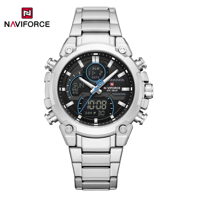 NAVIFORCE – Nouvelle montre-bracelet originale pour hommes, étanche, numérique, à la mode, Relogio Masculino 2026, livraison gratuite
