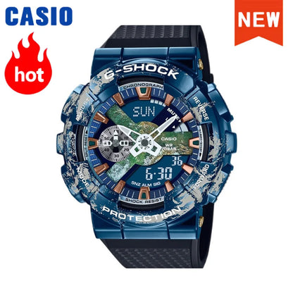 Montre homme Casio PRJ-B001 série G-SHOCK petite série canon en acier véritable noir et or étanche montre de sport couple 2026 VIP