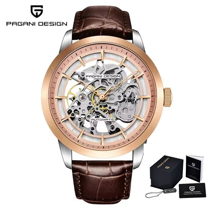 ChronoState Titan Hollow Skeleton Luxury Sports Watch for Men