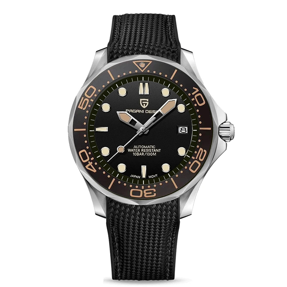 Montres PAGANI DESIGN pour hommes 2026 Nouvelle montre automatique de luxe rétro 007 pour hommes Montre-bracelet mécanique Homme en acier inoxydable Étanche