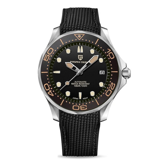 PAGANI DESIGN Men Watches 2026 New 007 Retro Luxury Automatic Watch For Men Mechanical Wristwatch Men Stainless steel Waterproof