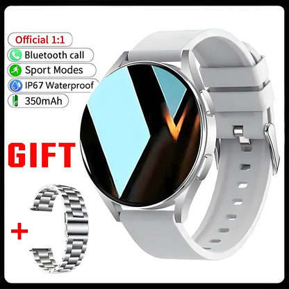 Montre Connectée Bluetooth Pro Appel 1,39 Pouces Cadrans Personnalisés Musique Sport Homme Femme Montre 6 Moniteur de Santé Smartwatch Pour Android IOS