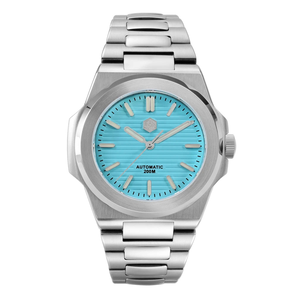 San Martin SN0076-G V2 Sunray Dial Automatic Mechanical Watch