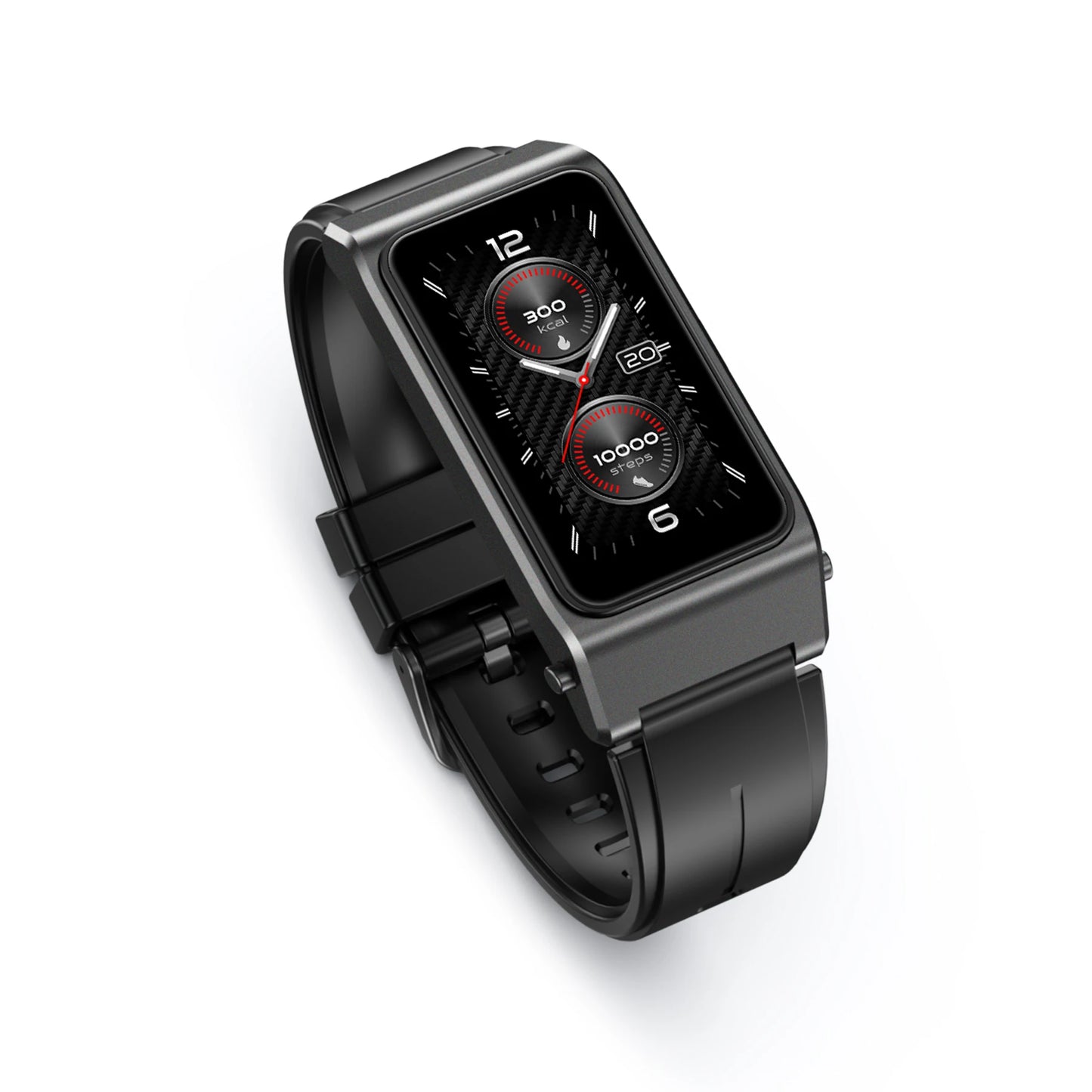 OUKITEL BT11 Smartwatch Oreillette Bluetooth 2-en-1, Surveillance de la santé 24h/24, Écran AMOLED 1,47", Montre connectée de sport étanche