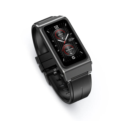 OUKITEL BT11 Smartwatch Oreillette Bluetooth 2-en-1, Surveillance de la santé 24h/24, Écran AMOLED 1,47", Montre connectée de sport étanche