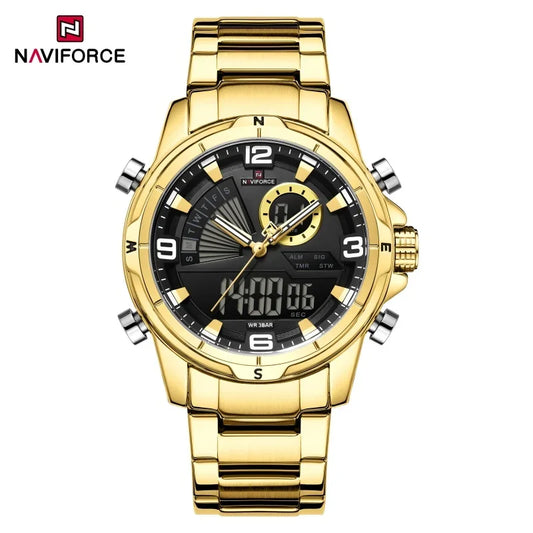 NAVIFORCE NF9257 Military Chronograph Alarm Watch