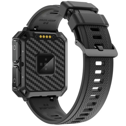 Montre Connectée Sport Hommes TWS Casque Bluetooth Appel 2 en 1 Smartwatch 400 mAh Veille Extra Longue Technologie 3 ATM Montres HD IPS 1,96"