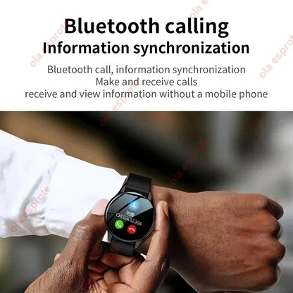 Montre Connectée Bluetooth Pro Appel 1,39 Pouces Cadrans Personnalisés Musique Sport Homme Femme Montre 6 Moniteur de Santé Smartwatch Pour Android IOS