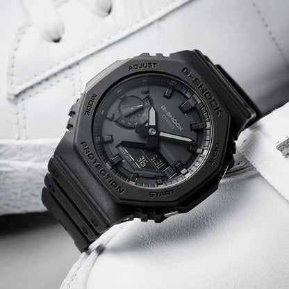 Montre Casio homme G-Shock ultra-fine, montre de sport étanche 200m, montres LED, horloge numérique série GA-2100