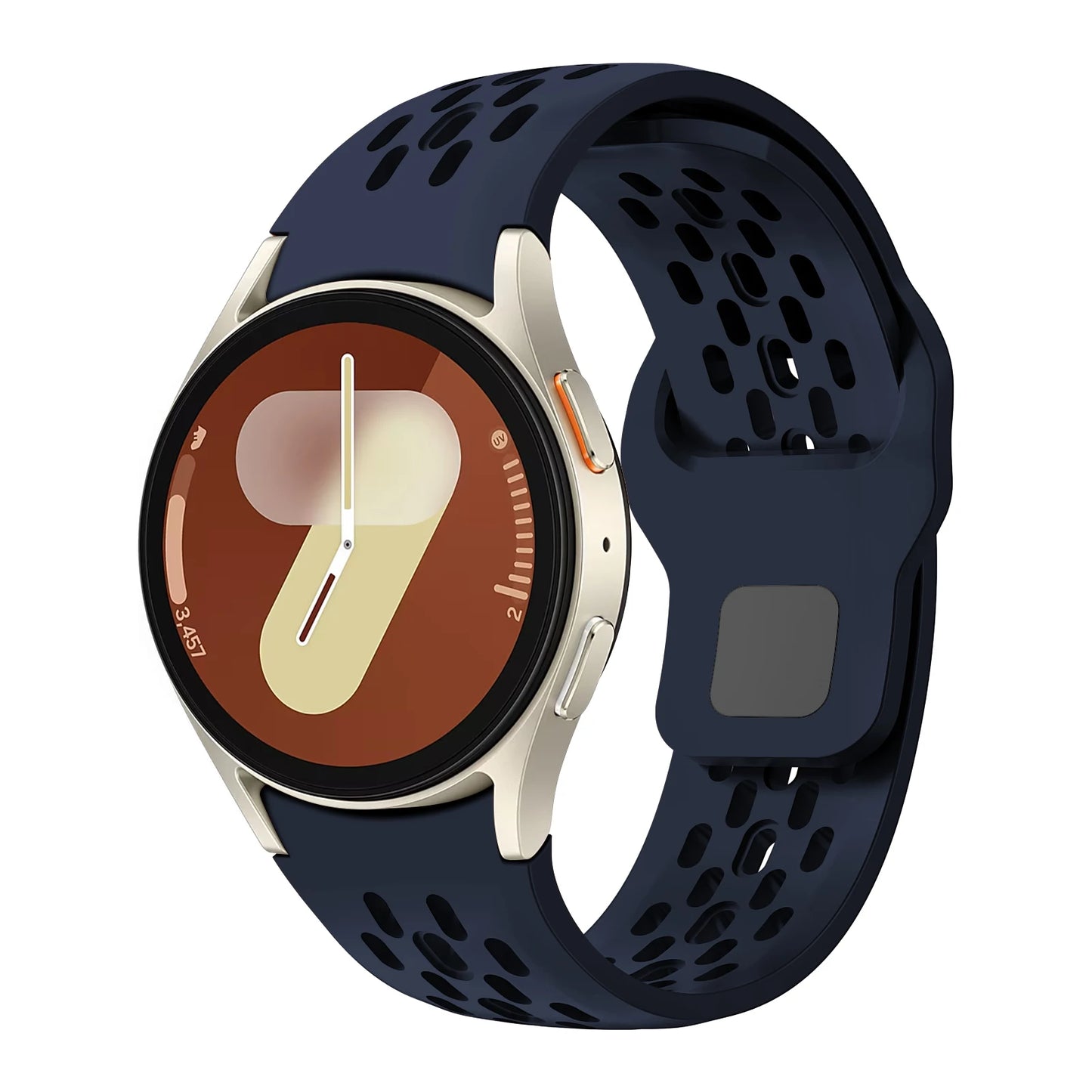 for Samsung Galaxy Watch 7 Strap 4/5/6/FE/classic/Pro 44mm 40mm wrist belt Silicone Sport correa Bracelet Galaxy Watch 7 Band