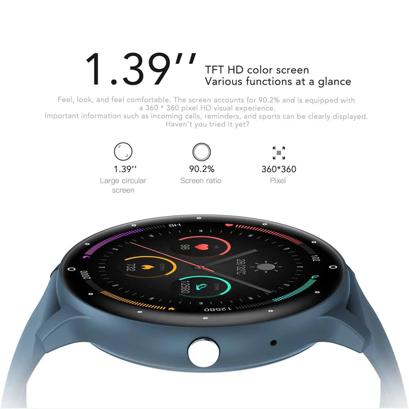 Montre connectée ultra-fine 2026 pour homme avec plus de 100 modes sportifs, surveillance de la fréquence cardiaque, assistant vocal IA, appels Bluetooth