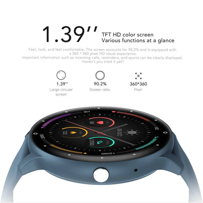 Montre connectée ultra-fine 2026 pour homme avec plus de 100 modes sportifs, surveillance de la fréquence cardiaque, assistant vocal IA, appels Bluetooth