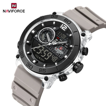 NAVIFORCE NF6104 Dual Display Multifunction Watch