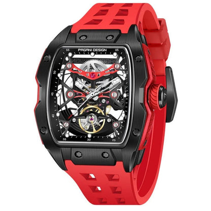 ChronoState Titan Eclipse Skeleton Automatic Luxury Watch for Men
