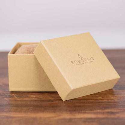 Montre en Bois BOBO BIRD pour Hommes Mouvement à Quartz Japonais Montres Étanche relogio masculino Cadeaux Personnalisables
