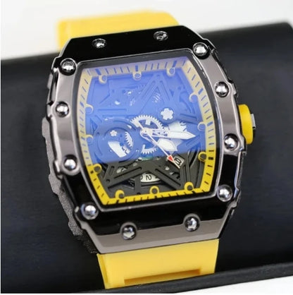 Domineering Beauty Pentagram Luminous Wine Barrel Watch