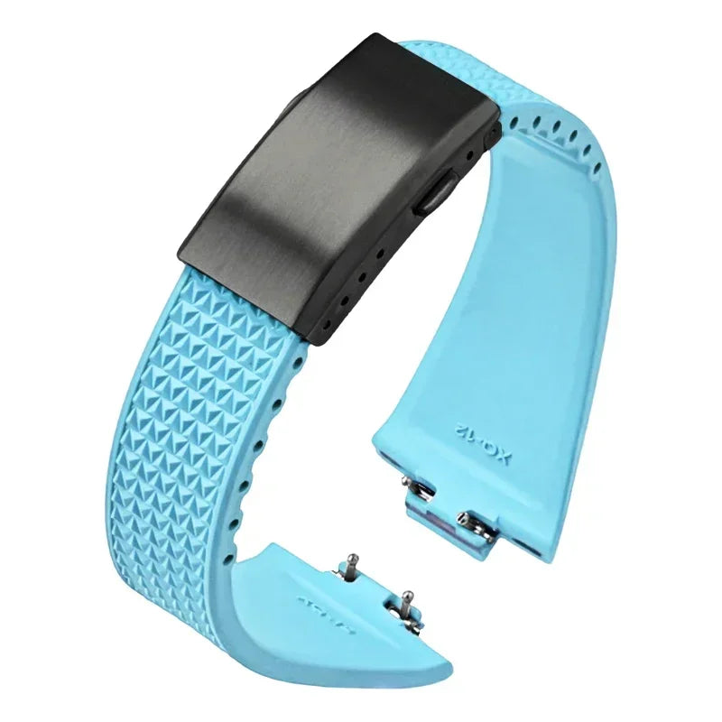 Tissot PRX Super Player Fluoro Rubber Strap FKM 11-12mm