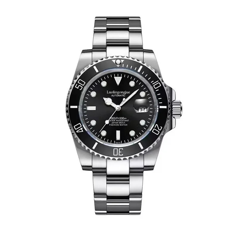 New Luxury Men's Watch, Business-Style Skeleton Automatic Mechanical Watch, Party Fashion Watch, High-Value Stylish Brand-Name Wristwatch, Fashionable and Exquisite Birthday Gift Watch