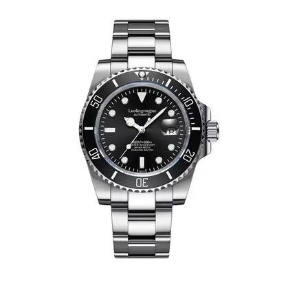 New Luxury Men's Watch, Business-Style Skeleton Automatic Mechanical Watch, Party Fashion Watch, High-Value Stylish Brand-Name Wristwatch, Fashionable and Exquisite Birthday Gift Watch